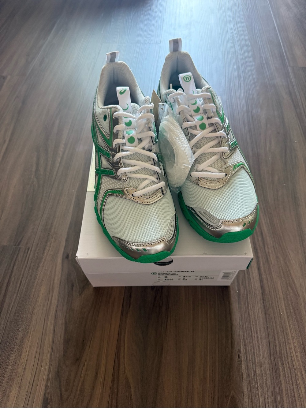 ASICS Gel-DS Trainer 14 x Hidden NY White Blaney Green Men’s Size 9